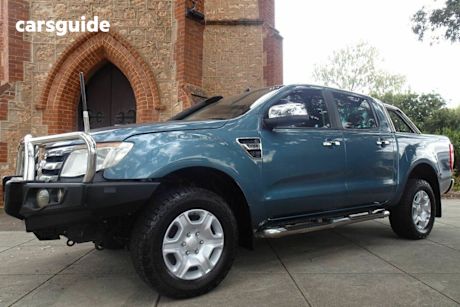 Blue 2012 Ford Ranger Super Cab Utility Xlt 3.2 (4X4)