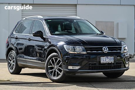 Black 2016 Volkswagen Tiguan Wagon 110 Tsi Comfortline