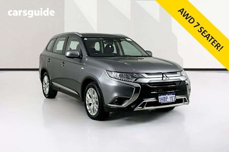 Grey 2020 Mitsubishi Outlander Wagon Es 7 Seat (Awd)
