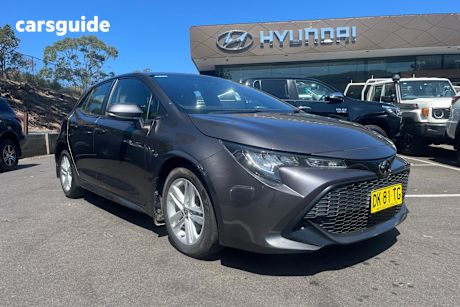 Grey 2021 Toyota Corolla Hatch ASCENT SPORT F