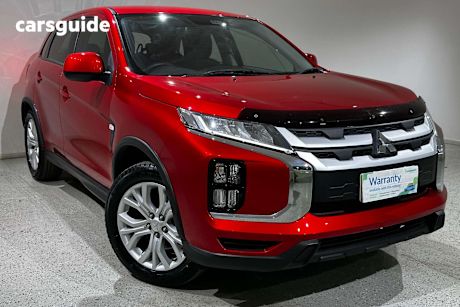 Red 2020 Mitsubishi ASX SUV ES F