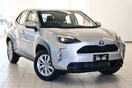 Silver 2023 Toyota Yaris Cross SUV GX F