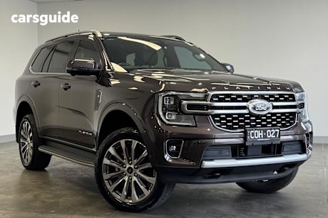 Bronze 2023 Ford Everest SUV PLATINUM 4X4