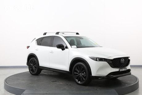 White 2023 Mazda CX-5 Wagon G25 Gt Sp (Awd)