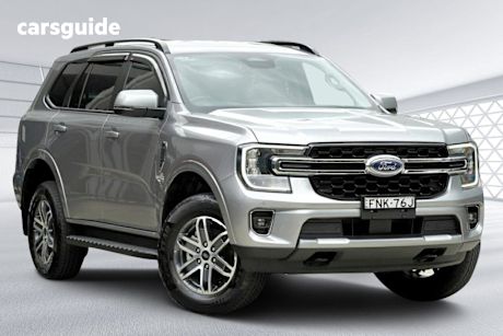 Silver 2024 Ford Everest Wagon Trend (4Wd)
