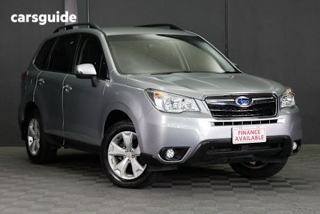 Silver 2015 Subaru Forester Wagon 2.5I-L
