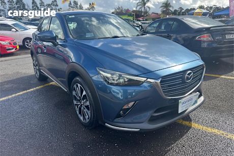 Blue 2018 Mazda CX-3 SUV STOURING F
