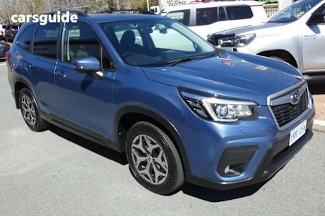 Blue 2020 Subaru Forester Wagon 2.5I-L (Awd)
