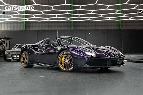 White 2016 Ferrari 488 Convertible R