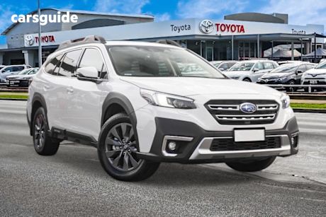 White 2022 Subaru Outback SUV AWD 4WD