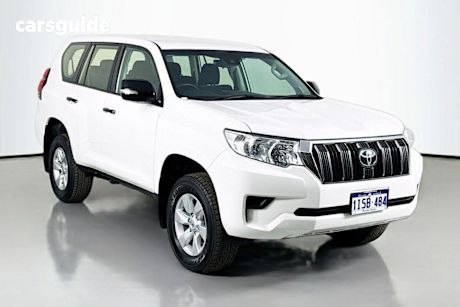 White 2023 Toyota Landcruiser Prado Wagon Gx 7 Seat