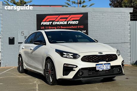 White 2021 Kia Cerato Sedan Gt