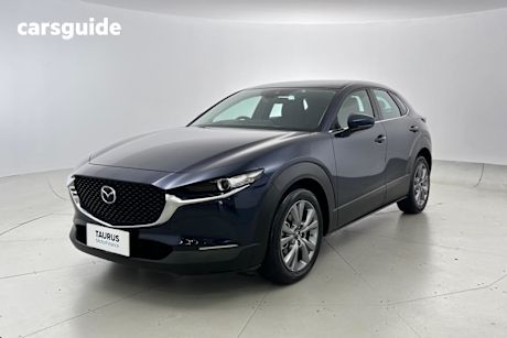 Blue 2023 Mazda CX-30 SUV G20 EVOLVE F