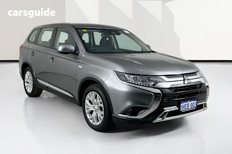 Grey 2021 Mitsubishi Outlander Wagon Es 7 Seat (Awd)