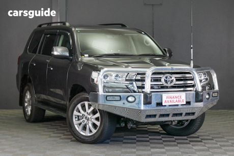 Grey 2018 Toyota Landcruiser Wagon Lc200 Vx (4X4)