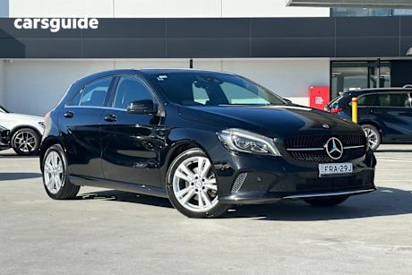 Black 2017 Mercedes-Benz A180 Hatchback
