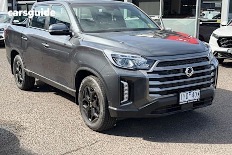 Grey 2023 Ssangyong Musso Crew Cab Pickup Adventure
