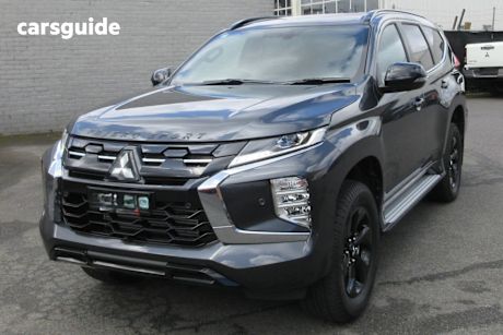 Grey 2024 Mitsubishi Pajero Sport SUV GSR 4X4