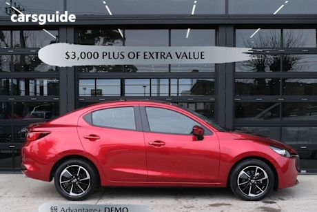 Red 2025 Mazda Mazda2 Sedan G15 GT F