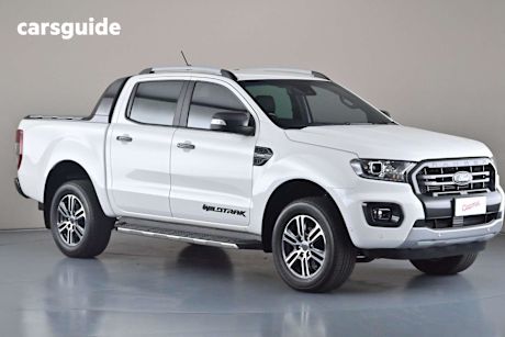 White 2021 Ford Ranger Double Cab Pick Up Wildtrak 2.0 (4X4)