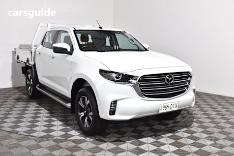 White 2023 Mazda BT-50 Ute Tray XTR 4X4