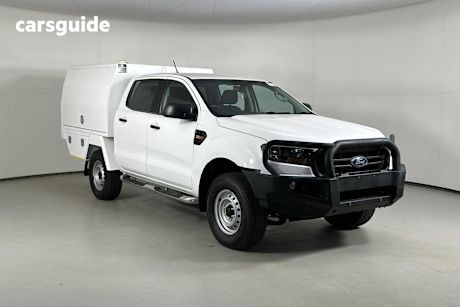 White 2019 Ford Ranger Double Cab Chassis Xl 3.2 (4X4)