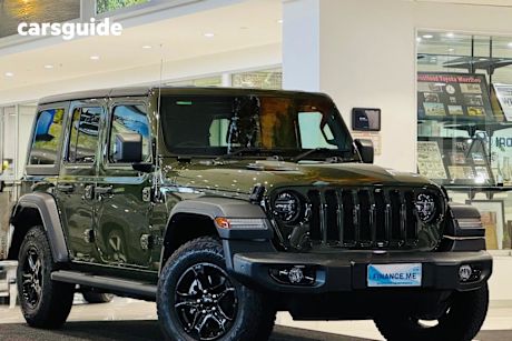 Green 2022 Jeep Wrangler SUV UNLIMITED NIGHT EAGLE 4X4