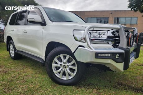 White 2016 Toyota Landcruiser Wagon Vx (4X4)