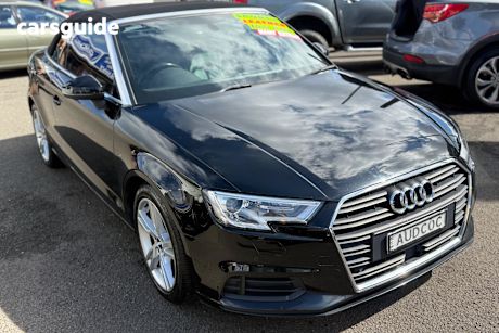 Black 2016 Audi A3 Sedan 1.4 TFSI S TRONIC COD 8V MY17