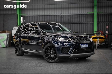 Blue 2019 Land Rover Range Rover Sport SUV SDV6 183KW SE 4X4
