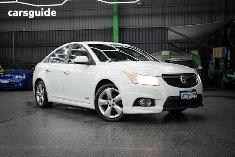 White 2013 Holden Cruze Sedan SRI-V F
