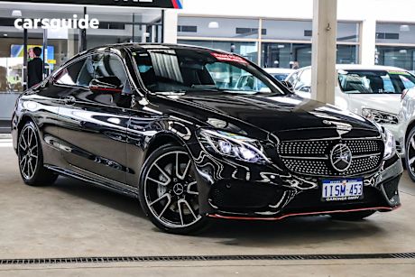Black 2017 Mercedes-Benz C-CLASS Coupe C43 AMG 4WD