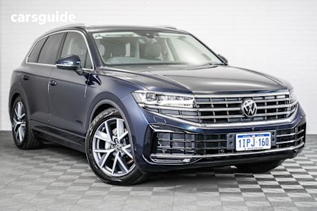 Blue 2025 Volkswagen Touareg Wagon 210Tdi Elegance