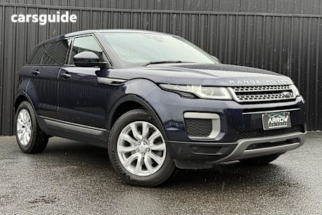 Blue 2016 Land Rover Range Rover Evoque SUV TD4 150 SE 4X4