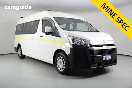 White 2020 Toyota HiAce Bus Commuter (12 Seats)