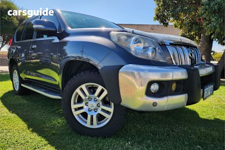 Grey 2010 Toyota Landcruiser Prado Wagon Kakadu (4X4)