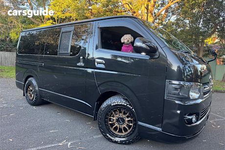 Black 2007 Toyota HiAce OtherCar SUPER GL 4WD