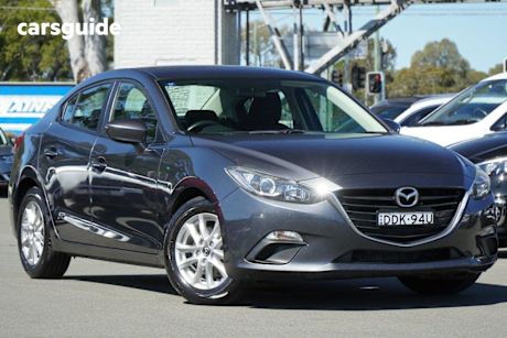 Grey 2016 Mazda Mazda3 Sedan NEO F