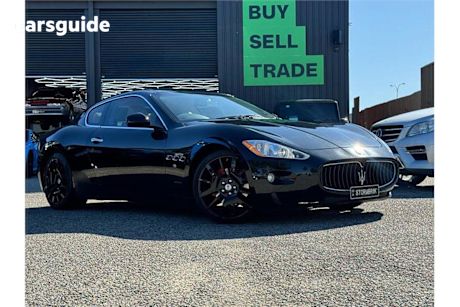 Black 2008 Maserati Granturismo Coupe R
