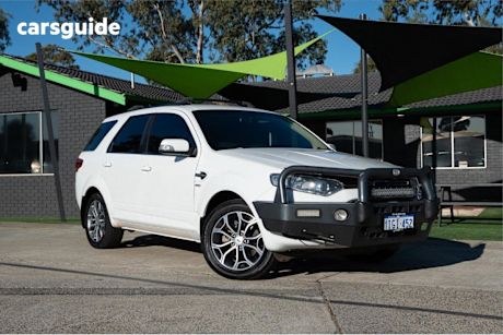 White 2014 Ford Territory SUV TITANIUM R