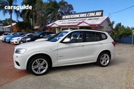 White 2013 BMW X3 Wagon Xdrive 28I