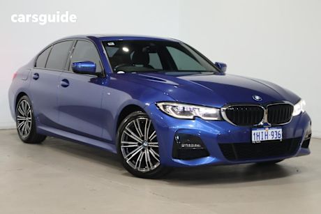 Blue 2021 BMW 3 Sedan 320I M SPORT R