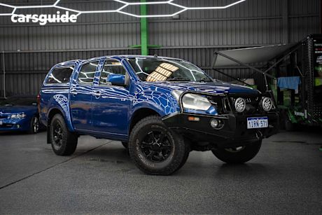 Blue 2018 Isuzu D-MAX Ute Tray LS-M 4X4