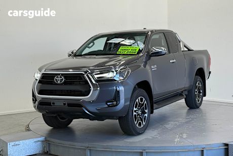 Grey 2023 Toyota Hilux Ute Tray SR5 4X4