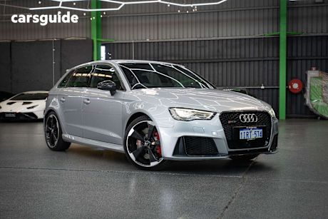 Silver 2017 Audi RS3 Hatch 4WD