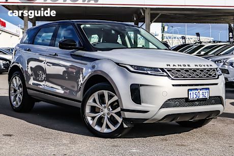 Silver 2019 Land Rover Range Rover Evoque Wagon D180 Se (132Kw)