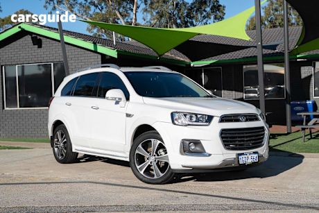 White 2018 Holden Captiva Wagon 7 Ltz (Awd) (5Yr)