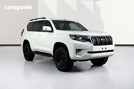 White 2023 Toyota Landcruiser Prado Wagon Gxl