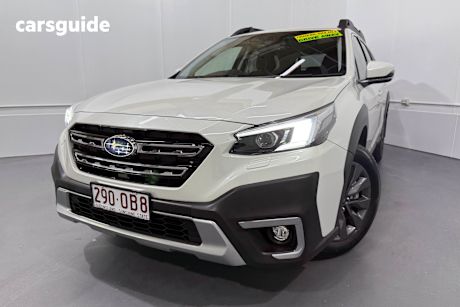 White 2024 Subaru Outback SUV AWD 4WD