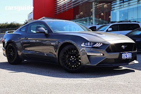 Grey 2018 Ford Mustang Coupe GT R